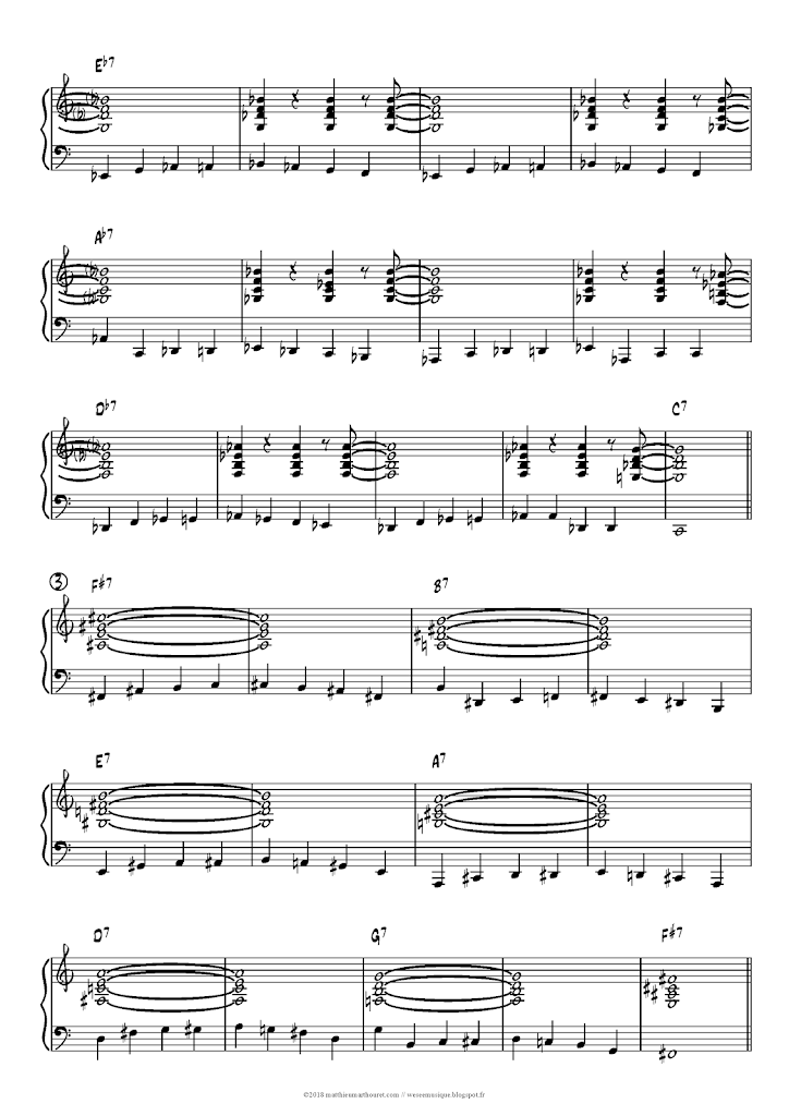 JAZZ ORGAN WORKOUT: Blues Bass Lines 2/3
