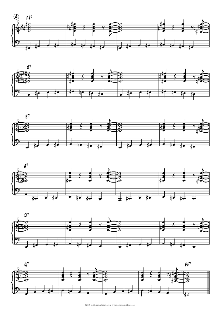 JAZZ ORGAN WORKOUT: Blues Bass Lines 3/3