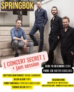 Rendez-vous jeudi prochain le 19 décembre pour un concert privé à 20h suivi d’une jam-session (infos réservations sur le flyer).
Au plaisir de vous y croiser !